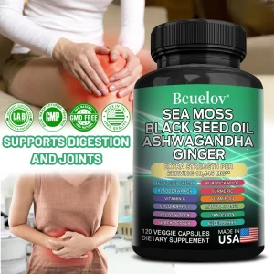 Sea Moss, Black Seed Oil