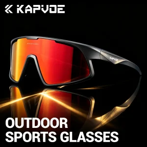 Kapvoe UV400 Outdoor Polarized Sports Glasses