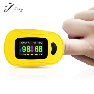 Fingertip Pulse Monitor with Pulse Rate Digital Display