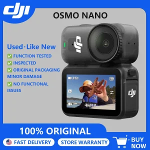 DJI Osmo Nano Action Camera Standard Combo 64GB/128GB, Refurbished, Fully Tested,Used･Like New